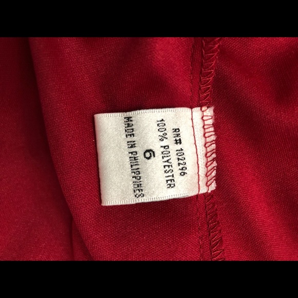 EUC✅ Red and Cream Polka Dot Dress from Dress Barn - Picture 6 of 8